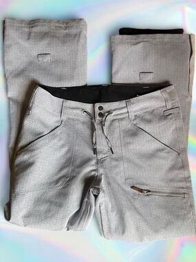 Women’s grey Nadia snowboard pants